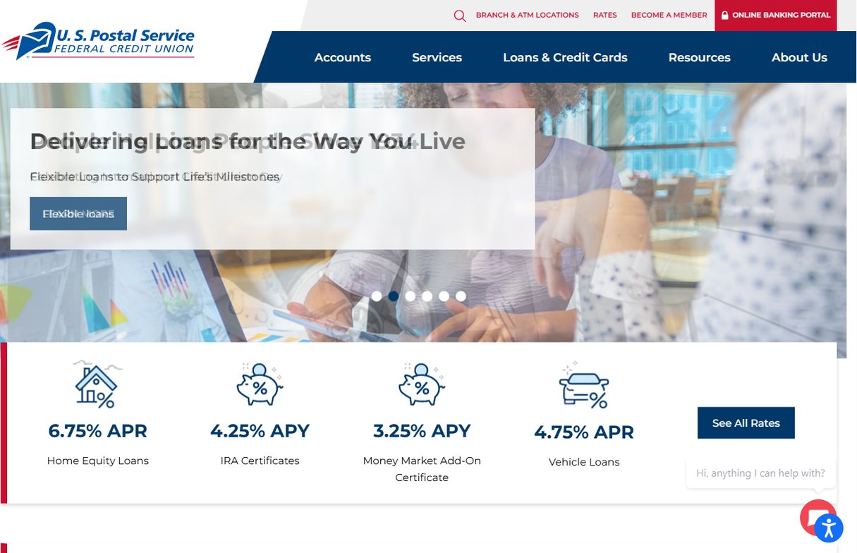 USPS Federal Credit Union – uspsfcu.org
