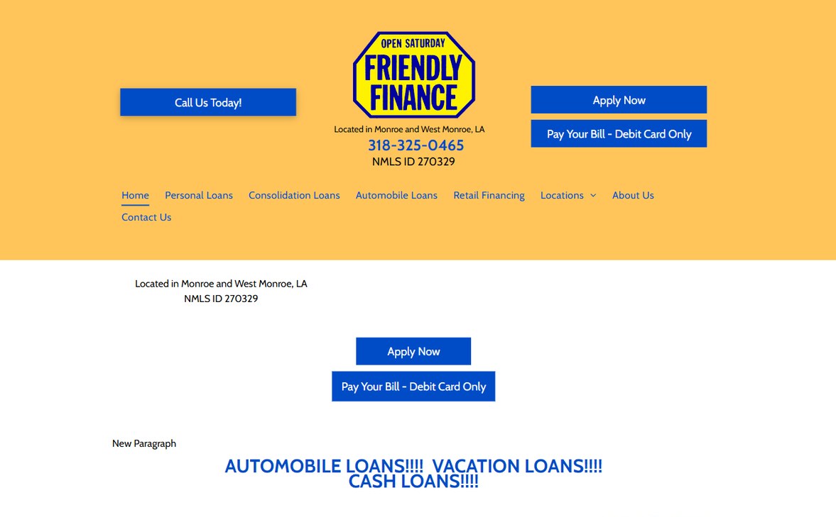 Friendly Finance of Fort Worth – friendlyfinance.com