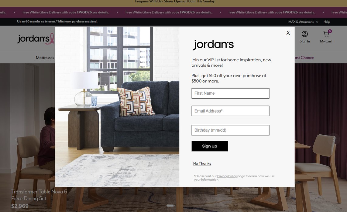 Jordan's – jordansfurniture.com